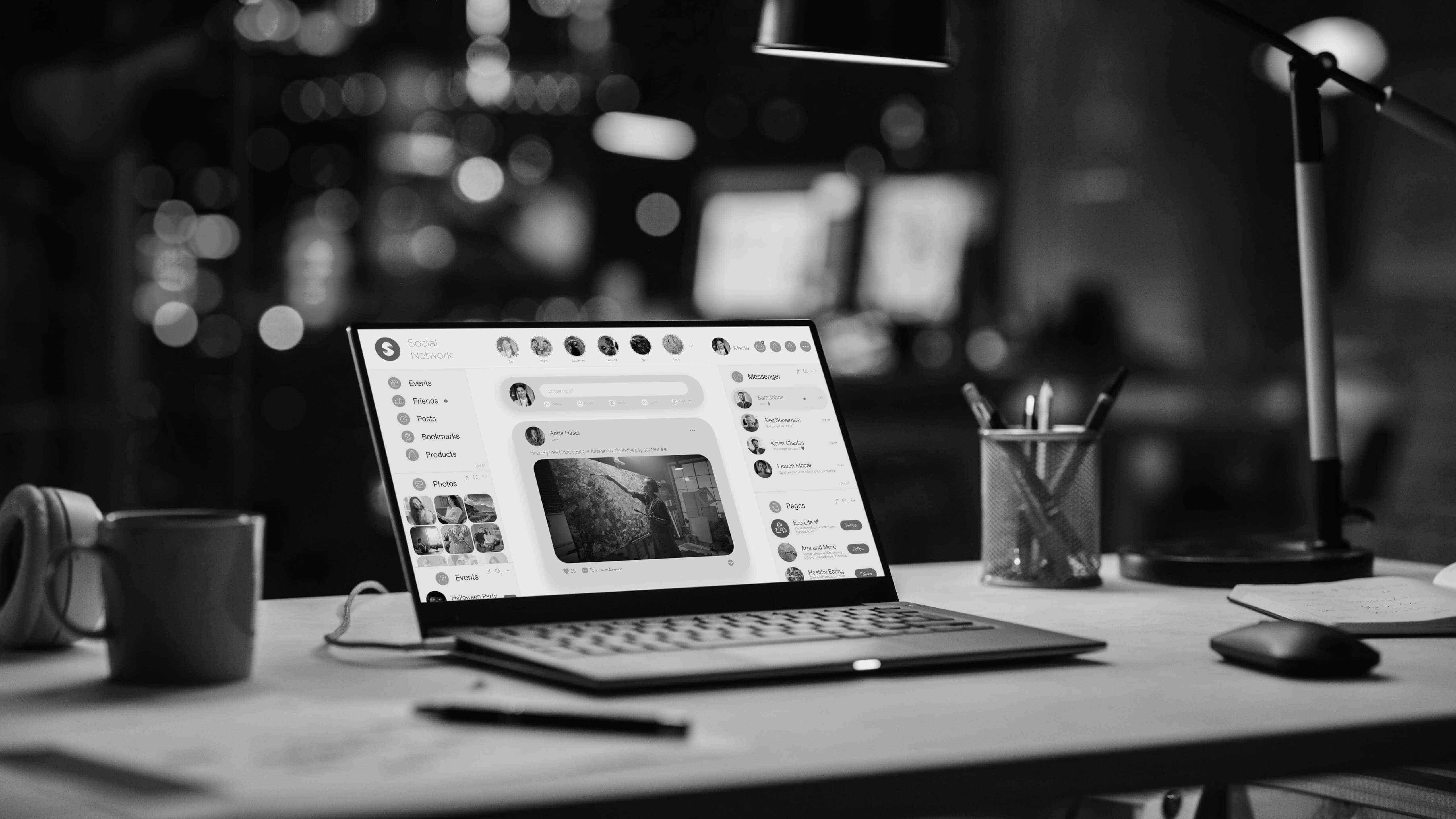 ادارة منصات التواصل الاجتماعي